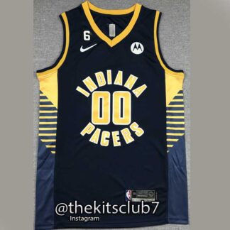 גופיית כדורסל אן.בי.איי 2023 אינדיאנה כחול MATHURIN . משלוח חינם