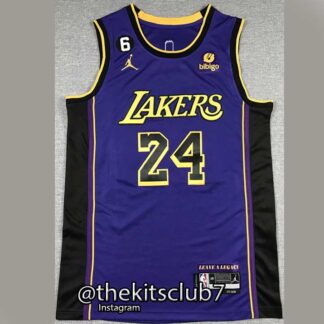 גופיית כדורסל אן.בי.איי 2023 לייקרס סגול BRYANT. משלוח חינם