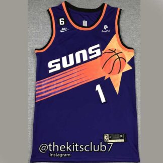 גופיית כדורסל אן.בי.איי 2023 פיניקס סגול BOOKER. משלוח חינם