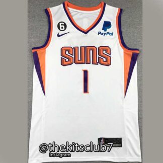 גופיית כדורסל אן.בי.איי 2023 פיניקס לבן BOOKER. משלוח חינם