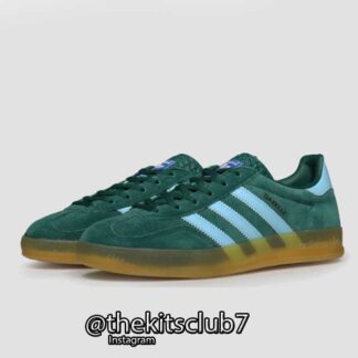 אדידס  ADIDAS GAZELLE COLLEGIATE GREEN HAZY SKY. מידות 36-45. משלוח חינם