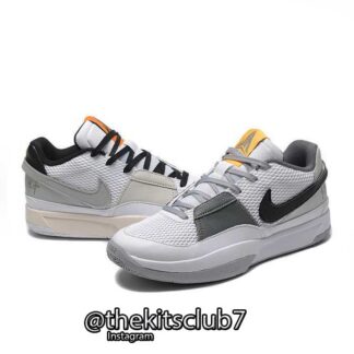 נעלי כדורסל נייקי ג'ה 1  JA1 WHITE BLACK. מידות 36-46. משלוח חינם