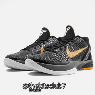 נעלי כדורסל קובי 6 BLACK DEL SOL. מהדורה מוגבלת. מידות 36-46. משלוח חינם