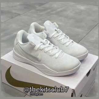 נעלי כדורסל קובי 8 KOBE 8 TRIPLE WHITE. מידות 40-46. משלוח חינם