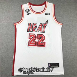 גופיית כדורסל אן.בי.איי 2023 מיאמי היט לבן BUTLER . משלוח חינם