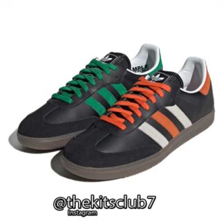 אדידס סמבה. Adidas Samba CORE BLACK Orange Green. מידות 35-45. משלוח חינם