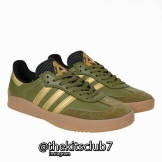 אדידס סמבה פויג פאלאס ירוק זית זהב. Adidas Samba Puig Palace Olive Gold. מידות 35-45. משלוח חינם