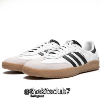 אדידס סמבה פויג פאלאס לבן שיור. Adidas Samba Puig Palace White Black. מידות 35-45. משלוח חינם