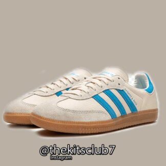 אדידס סמבה. Adidas Samba Sporty & Rich Beige Blue. מידות 35-45. משלוח חינם