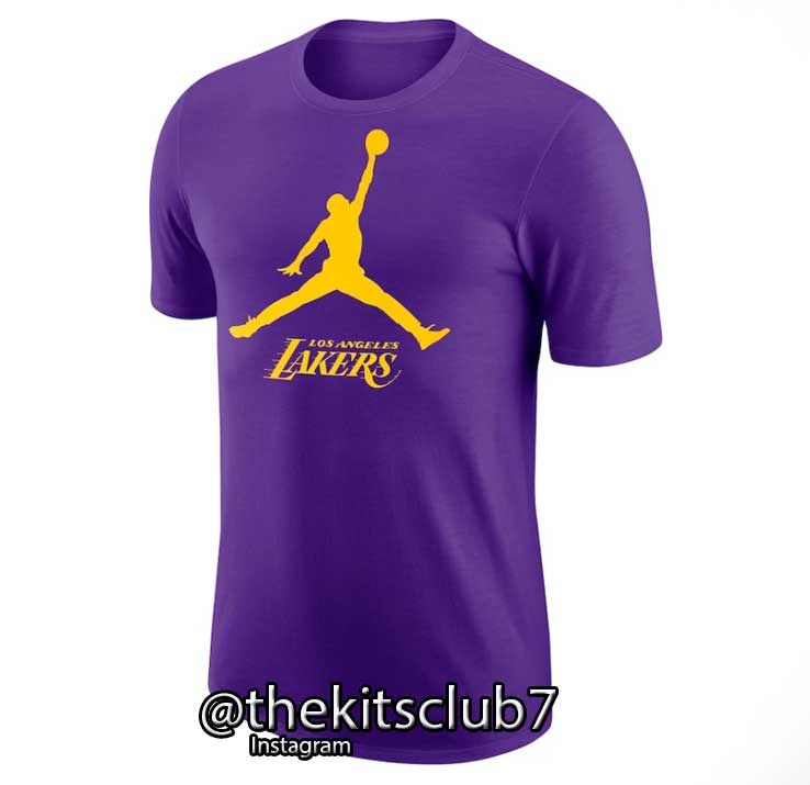 T-SHIRT-JORDAN-BRAND–LAKERS T-SHIRT-JORDAN-BRAND–LAKERS