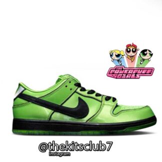 נייקי SB DUNK POWERPUFF GIRLS BUTTERCUP. מידות 36-46. משלוח חינם