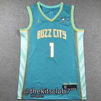 גופיית כדורסל אן.בי.איי 2024 שארלוט לאמלו בול CHARLOTTE CITY EDITION LAMELO BALL 2024 . משלוח חינם