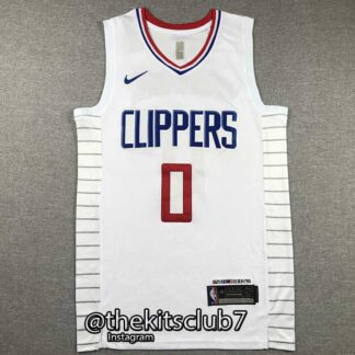 גופיית כדורסל אן.בי.איי 2024 קליפרס ווסטברוק CLIPPERS WHITE WESTBROOK 2024 . משלוח חינם