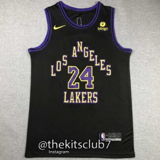 גופיית כדורסל אן.בי.איי 2024 לייקרס בריאנט LAKERS CITY EDITION BRYANT 2024. משלוח חינם