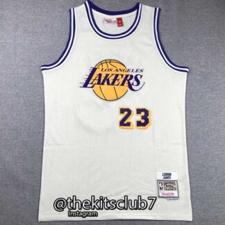 גופיית כדורסל נוסטלגיה לברון ג'יימס Mitchell & Ness LAKERS JAMES. משלוח חינם