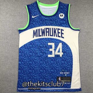 גופיית כדורסל אן.בי.איי 2024 מילווקי יאניס MILWAUKEE CITY EDITION GIANIS 2024. משלוח חינם