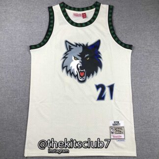 גופיית כדורסל נוסטלגיה קווין גארנט Mitchell & Ness MINNESOTA GARNETT. משלוח חינם