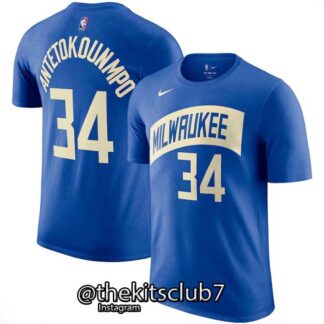 טי שירט אן.בי.איי מילווקי יאניס MILWAUKEE GIANNIS 2024 . משלוח חינם