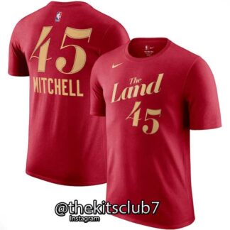 טי שירט אן.בי.איי קליבלנד CLEVELAND THE LAND MITCHELL 2024 . משלוח חינם