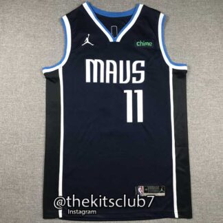 גופיית כדורסל אן.בי.איי 2024 דאלאס MAVS BLACK-BLUE IRVING 2024. משלוח חינם