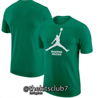 טי שירט ג'אמפמן בוסטון JUMPMAN BOSTON GREEN 2024 . משלוח חינם
