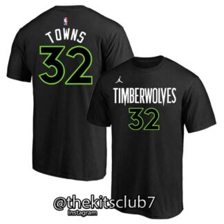 טי שירט אן.בי.איי מינסוטה WOLVES BLACK TOWN 2024 . משלוח חינם