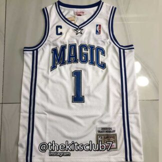 גופיית כדורסל נוסטלגיה אורלנדו מקגריידי ORLANDO WHITE 2003-04 McGRADY. משלוח חינם