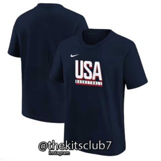 טי שירט נבחרת ארה"ב USA BLUE 01 2024 . משלוח חינם