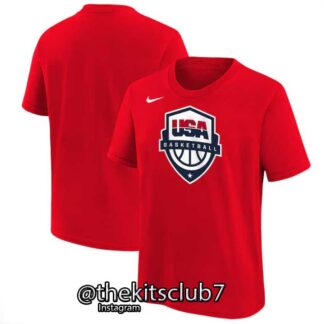 טי שירט נבחרת ארה"ב USA RED 02 2024 . משלוח חינם