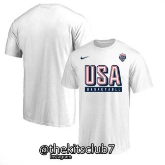 טי שירט נבחרת ארה"ב USA WHITE 01 2024 . משלוח חינם