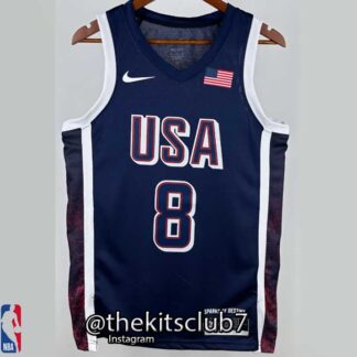 גופיית כדורסל נבחרת ארה"ב USA BLUE 2024 LEONARD. משלוח חינם