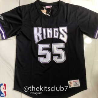 חדש!! חולצת נוסטלגיה סקרמנטו וויליאמס  Mitchell & Ness KINGS BLACK WILLIAMS. משלוח חינם