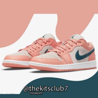 אייר ג'ורדן 1 AJ1 LOW LIGHT MADDER ROOT DARK GREEN. מידות 36-45. משלוח חינם