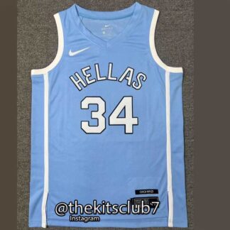 גופיית כדורסל נבחרת יוון יאניס 2024 HELLAS GREECE GIANNIS. משלוח חינם