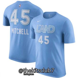 חולצת אן.בי.איי קליבלנד מיטשל CLEVELAND BLUE MITCHELL 2025 . משלוח חינם