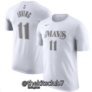 חולצה אן.בי.איי דאלאס אירוינג DALLAS WHITE IRVING 2025 . משלוח חינם