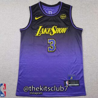 גופיית כדורסל אן.בי.איי לייקרס סיטי דיויס 2025 LAKERS CITY EDITION DAVIS. משלוח חינם