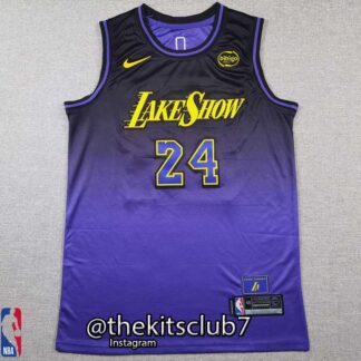 גופיית כדורסל אן.בי.איי לייקרס סיטי קובי 2025 LAKERS CITY EDITION BRYANT. משלוח חינם