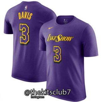 חולצת אן.בי.איי לייקרס דיויס LAKERS PURPLE DAVIS 2025 . משלוח חינם