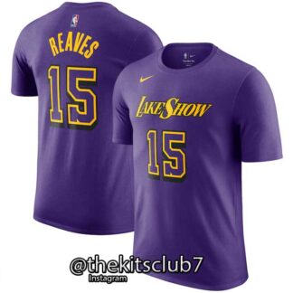 חולצה אן.בי.איי לייקרס ריבס LAKERS PURPLE REAVES 2025 . משלוח חינם