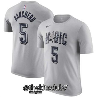 חולצת אן.בי.איי אורלנדו באנצ'רו ORLANDO GREY BANCHERO 2025 . משלוח חינם