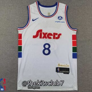 גופיית כדורסל אן.בי.איי פילדפיה סיטי ג'ורג' 2025 SIXERS CITY EDITION GEORGE. משלוח חינם