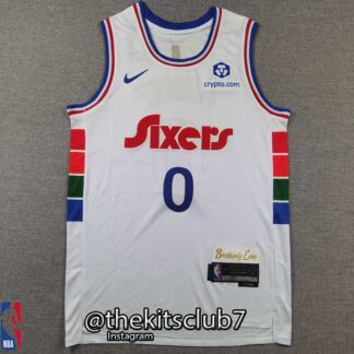 גופיית כדורסל אן.בי.איי פילדפיה סיטי מקסי 2025 SIXERS CITY EDITION MAXEY. משלוח חינם