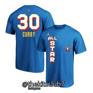חולצה אן.בי.איי אול סטאר 2025 קארי T-SHIRT ALL STAR 2025 BLUE CURRY . משלוח חינם