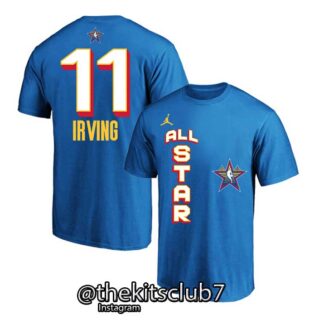 חולצה אן.בי.איי אול סטאר 2025 קיירי אירוינג T-SHIRT ALL STAR 2025 BLUE IRVING . משלוח חינם