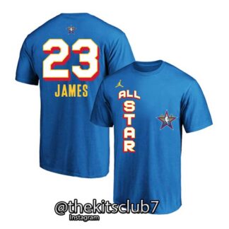 חולצה אן.בי.איי אול סטאר 2025 לברון ג'יימס T-SHIRT ALL STAR 2025 BLUE JAMES . משלוח חינם