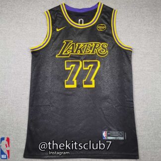 גופיית כדורסל אן.בי.איי לייקרס דונצ'יץ' 2025 LAKERS BLACK DONCIC. משלוח חינם