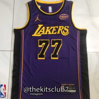 גופיית כדורסל אן.בי.איי לייקרס סגול  דונצ'יץ' 2025 LAKERS PURPLE DONCIC. משלוח חינם