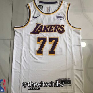 גופיית כדורסל אן.בי.איי לייקרס לבן דונצ'יץ' 2025 LAKERS WHITE DONCIC. משלוח חינם