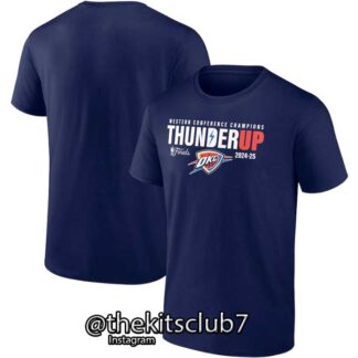 חולצה טי שירט אוקלהומה פיינאלס 2025 NBA T-SHIRT OKC 2025 FINALS 09 . משלוח חינם